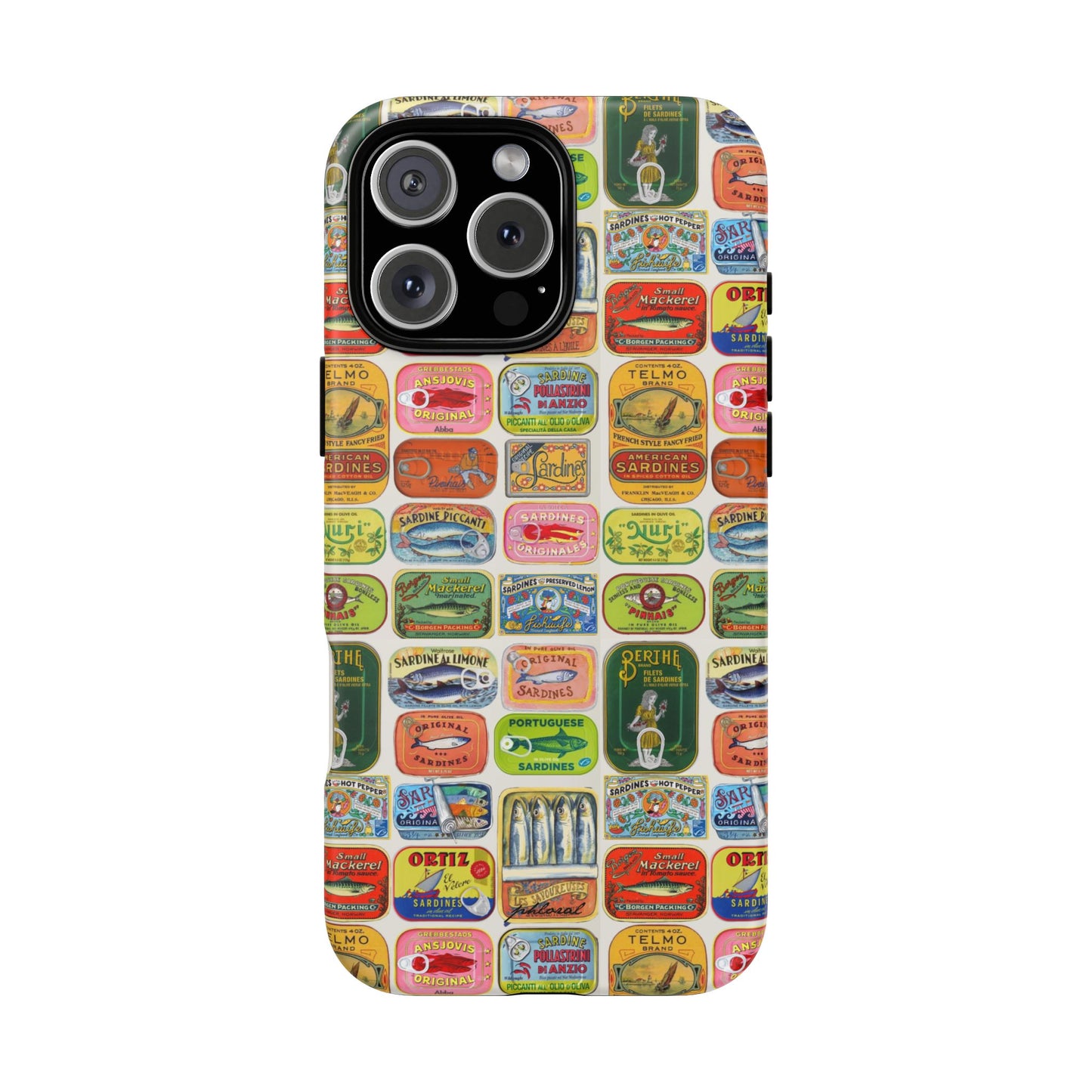 Retro Pantry phone case dual-layer protection side profile