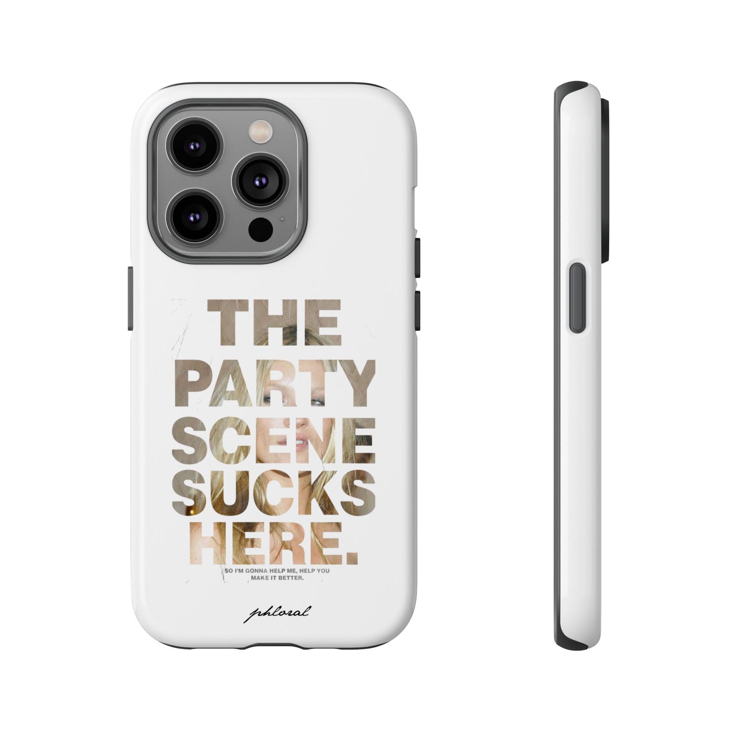 "the party sucks here"
