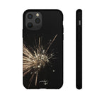 Glintfall phone case complete opulent presentation all angles
